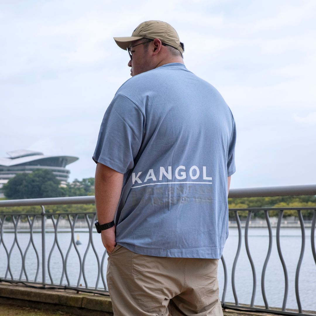 Kangol Pocket Tee - Light Blue